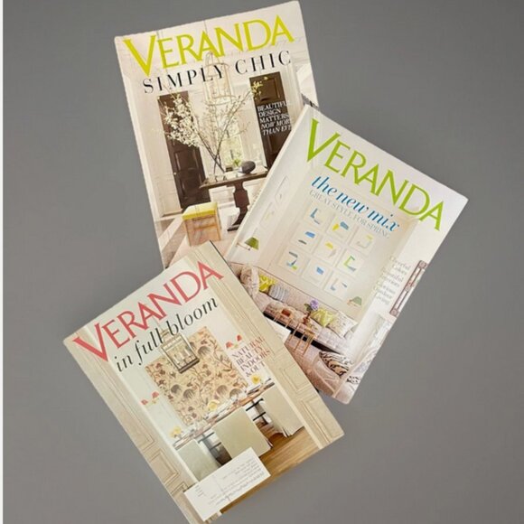 Veranda Magazine Bundle of 3 Issues 2018 - Picture 1 of 4